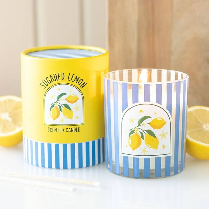 Sugared Lemon scented candle